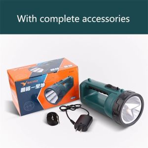 SANX Super Bright Flashlight Searchlight USB Rechargeable Spotlights Handheld Lantern Camping Light Outdoor Patrol Torch Light