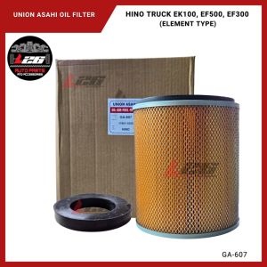17801-1020 UNION ASAHI AIR FILTER FOR HINO TRUCK EK100 EF500 EF300 GA-607