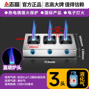 Hob Stove Burner Gas Cooker Cooking Stove Gas Cooking Stove Gas Cooker Stove Four-Eye Six-Head Stall Simple New 燃气灶