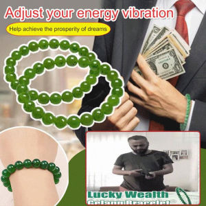 guibai Polished Emerald Bracelet Quartz Stone Bead Bracelet