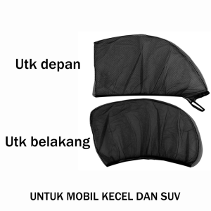 4PCS Sunshade Tirai Mobil Sarung Tirai Jendela Mobil SUV Anti Panas Cocok untuk Mobil Kecil & SUV