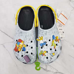 Sandal Anak Dewasa Crocs The Simpsons Kids Cowok Cewek Pria Wanita Laki Laki Perempuan - Sandal Terbaru