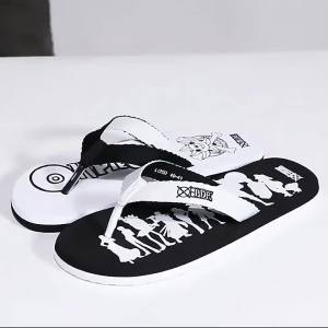 Summer Sandals For Couples Anime Flip-Flops Fashionable Trendy Casual Beach Shoes For Men