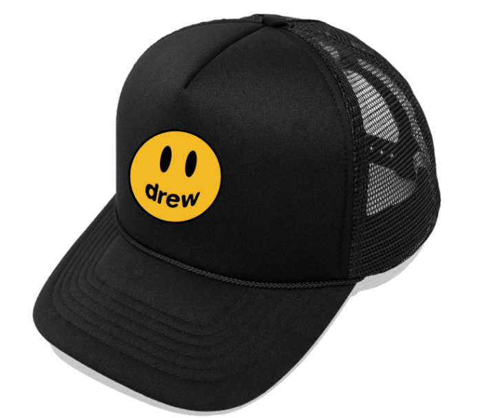 Drew House Drew Baseball Cap Drew House Trucker Hat Black Baseball