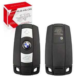BMW 3 Button smart key shell for replacing 1 3 5 6 Series E90E91E60E87E92E89 etc key casing(with & without little back cover) RLB-HILON