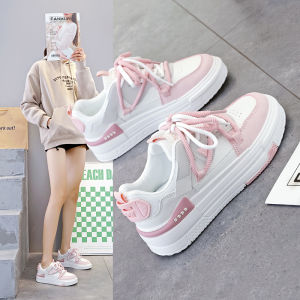 Little white shoes womens 2025 new spring platform sports casual board shoes soft surface comfortable student versatile K1316