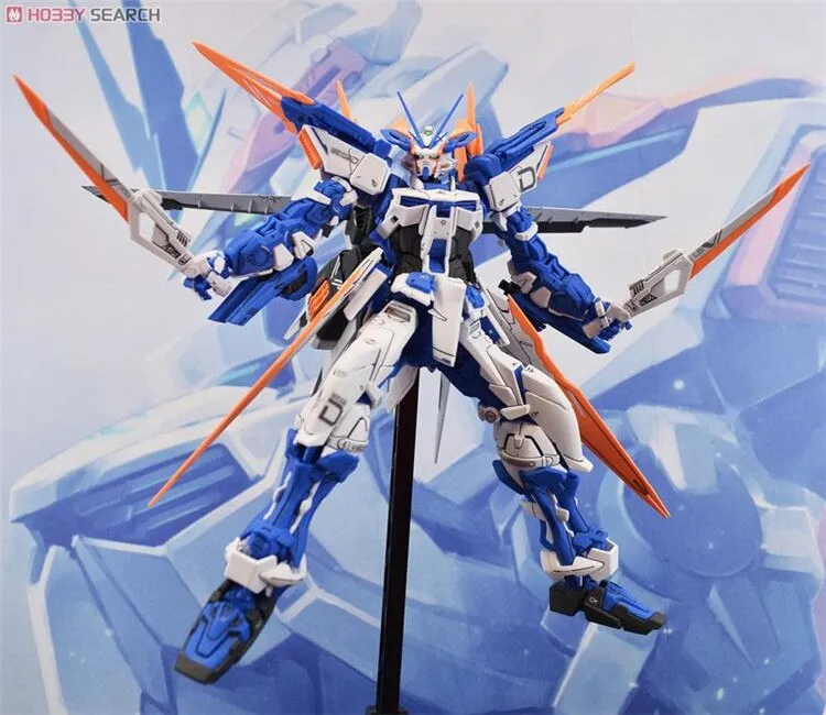 Gundam MG 1/100 Astray Blue Frame D – Kit De Montage 18 Cm – Articulation Haut De Gamme