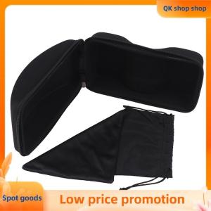 ✨QK shop✨ Protection Ski Eyewear Box Ski Glasses Case Eyewear Hard Shockproof Case Ski Goggles Black Nylon Bag For Storing Ski Goggles
