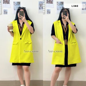 6023 Catania Scuba Blazer Kerja Jumbo