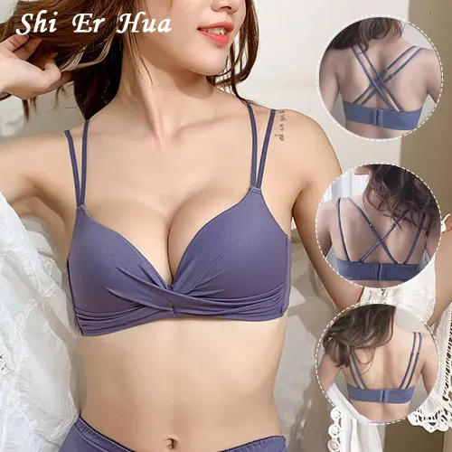 [Free Shipping] ShiErHua Three Styles Of Backs Design Seamless Push Up Bra For Women Comfortable Bralette Underwear | Lazada