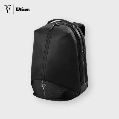 Wilson RF Roger Federer Tennis Backpack Racket Bag Black - WR8032801001