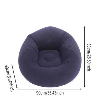 Inflatable ultra-soft thickened PVC lazy sofa tatami living room bedroom high-quality inflatable sofa