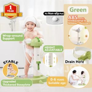 Babe GO Childrens bath stand Baby standing shower gadget anti slip vertical armrest stand