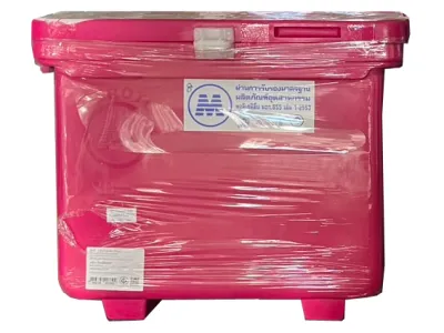 ถังแช่น้ำแข็ง ขนาด 80 ลิตร สีฟ้า สีชมพู