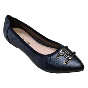 Giày Nữ Búp Bê Đế Bệt 2cm HÀ NAM Da Bò Thật Thời Trang Cao Cấp GBB2269