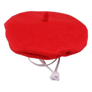 Soft Fabric Pet Beret Hat For Cats And Small Dogs Perfect For Photo And Party Props