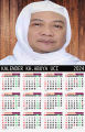 Kalender Tahun 2024 Motiv Photo ulama. 