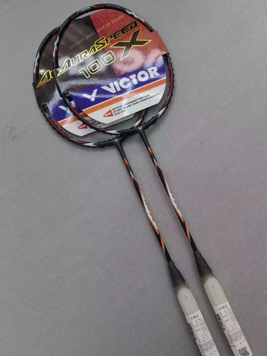 Authentic VICTOR victory victor badminton racket rapid ARS-100X carbon ...
