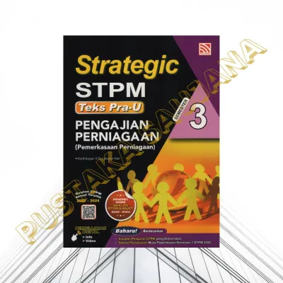 [SAUJANA] Pelangi Strategic Teks Pra-U / Pre-U STPM 2026 Semester 3