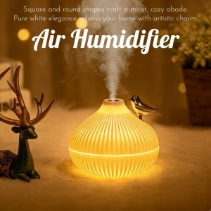 300ML Desktop Ultrasonic Air Humidifier with light Onion Shape Humidifier Small Home Office Humidifier Diffuser