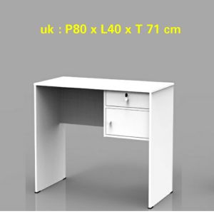 MEJA LAPTOP MEJA TULIS MEJA BELAJAR KIOS LUNAR MK84 [PARCIL]