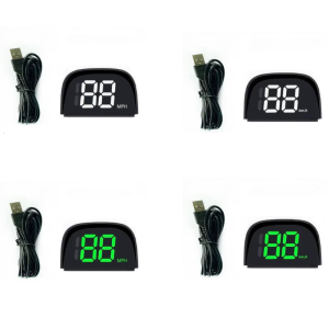 Easy to Use Car Speedometer Reliable Speed Readings Car Speed Meter with Day/Night Visibility Stay Aware of Your Speed