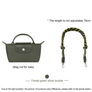 Cho Longchamp túi nhỏ dây thừng bện vai dây đeo thay thế dây đeo Túi Túi xách nữ dây đeo túi nách túi đeo một bên vai Dây đeo túi phụ kiện dây đeo