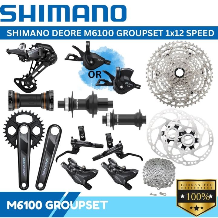 Shimano Deore M6100 Groupset 12 Speed Mtb SHIMANO DEORE M6100