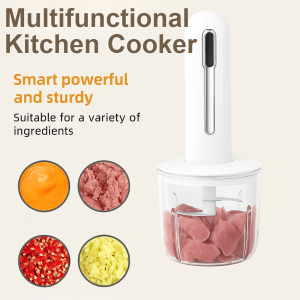 Electric Meat Grinder Food Chopper Processor Large Capacity Kitchen Blender for Mincing Grinding Blending