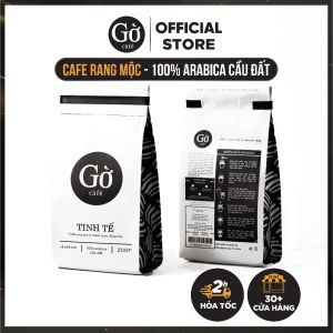 [Mua 250K cafe tặng Tép Cà Phê] Gu TINH TẾ (100% Arabica Cầu Đất- thanh chua nhẹ nhàng)- Cà phê rang xay nguyên chất - Gờ cafe