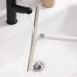 Household glass cleaner automobile glass cleaning wiper single side rotary window cleaning wiper scraper spatula
