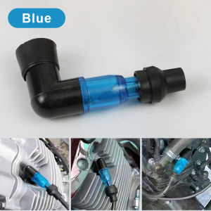 SEAMETAL Motorcycle Spark Plug Cap Universal Luminous Motorcycle Ignition Spark Plug Cap For Scooter Motorcycle
