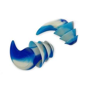Spiral-Silicone Swimming Earplugs Professional Ear Water-Proof Silicone Earplugs Anti-Noise Sleep Soundproof Earplugs 2x