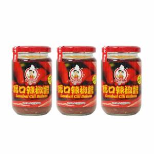 [Set A1] A-Grade Bahau Chili Sauce 280g X 3 bottles