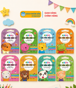 Sách - Bóc Dán Diệu Kỳ ( 0-3 tuổi Thông Minh Toàn Diện ) - ndbooks