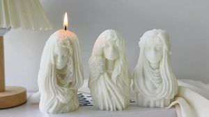 Multipurpose Goddess Figure Castes Sturdy Silicone Mold Accessory for Home Decoration and Art Supplies Projects