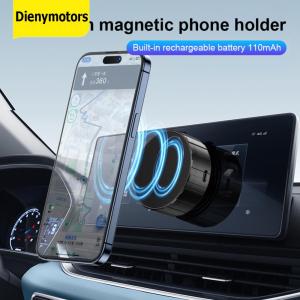 Premium Magnetic Car Phone Bracket with Strong Vacuum Suction for Secure Hands-Free Use in Vehicles