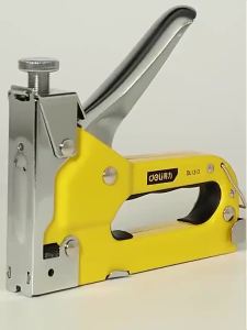 Deli 3 in 1 Heavy Duty Staple  Tools Tacker Staple Heavy Duty Staple  For Wood Furniture Nail  EDL238001