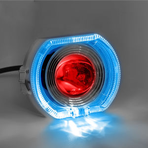 StopGuard 2.5 Inch Mini Projie Biled Headlight Mini Shooting Light Devil & Angel Light 30W High Low lamp