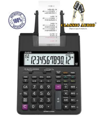 CASIO Printing Calculator Adding Machine HR-100RC Compact Type / electric calculator with receip