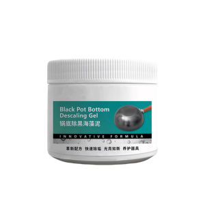 [Black Pot Whitening] Seaweed Mud for Pot Bottom Removal De-staining Stainless Steel Removing Heavy Greasy Kitchen Stains Powerful Dirt Removal