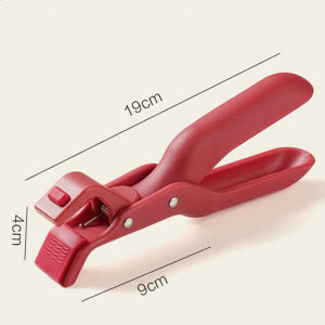 KINGREADY Anti-Scalding Clip Hot Plate Gripper Bowl Clamp Tongs Heat Resistant Anti-slip Remove Hot Dishes From Steamer Oven