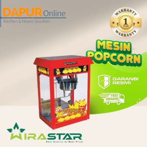 Popcorn Maker Mesin Pembuat Popcorn Jagung POP - PO2 (Atap besar)