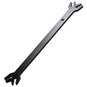 DUOJI Heavy-Duty Rim Deformation Tool 8mm Thick Black Rim Rim Tool Correction Tool Hardened Steel Repair Spanner Deformation Correction
