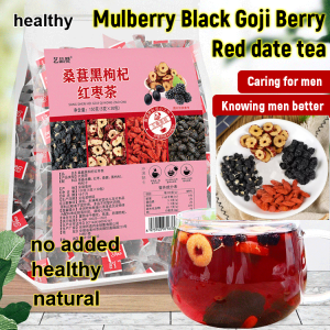 🥳Big Discount 🥳Red Date Tea Health Preserving Tea Black Wolfberry Mulberry Red Date Tea Black Goji Berry Mulberry Red Date Tea Bags Natural Antioxidant Rich Herbal Tea For Eye Health And Immune Support Nourishing And Revitalizing Tea Blend