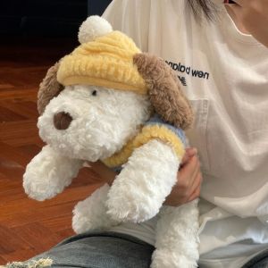 ลูกสุนัข Ruby ตุ๊กตาของเล่นตุ๊กตาลูกสุนัขน่ารักตุ๊กตานอนหลับตุ๊กตาของขวัญวันเกิดผู้หญิง