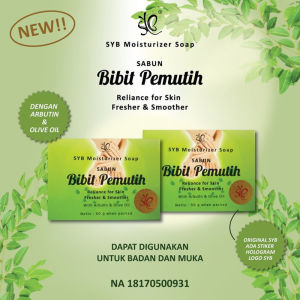 ( BISA COD ) SYB Sabun Bibit Pemutih Moisturizer Soap Pemutih Badan dan Wajah