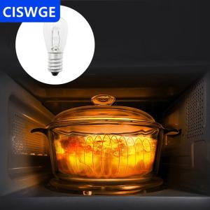 [COD] CISWGE AUTOPARTS 1 chiếc bóng đèn Lò nướng E14 10 15 20 25W Đèn lò vi sóng Halogen cho tủ lạnh