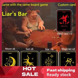 🚚【Local Express Delivery】🚚 New Product Liar Tavern Stars Moon Sun Stars Cards Table Game Props Cards Couple Party Game