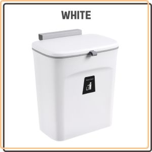 ⭐SG Stock⭐9L Wall Mounted Dustbin/Kitchen Cabinet Storage/Hanging Trash Bins Kitchen/Smart Bucket